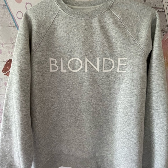 This is the “BLONDE crew neck”The size is a S/M! - Picture 2 of 2
